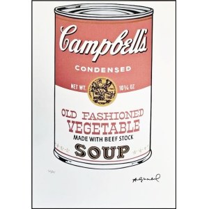 Andy Warhol (1928 - 1987), Campbells Old fashioned Vegetable Soup