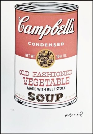 Andy Warhol (1928 - 1987), Campbells Old fashioned Vegetable Soup