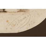 Józef Brandt (1841 Szczebrzeszyn - 1915 Radom), Sarmata w modlitwie przed kapliczką, 1856