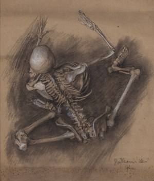 Władysław Podkowiński (1866 Warsaw - 1895 Warsaw), Study for the painting 