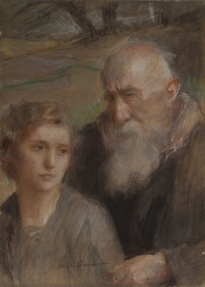 Teodor Axentowicz (1859 Brasov - 1938 Krakow), Old age and youth