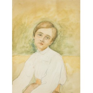 Konstanty Laszczka (1865 Makowiec Duży - 1956 Kraków), Studium portretowe Czesława Laszczki, około 1911