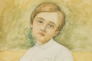 Konstanty Laszczka (1865 Makowiec Duży - 1956 Kraków), Portrait Study by Czesław Laszczka, ca. 1911