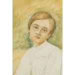 Konstanty Laszczka (1865 Makowiec Duży - 1956 Kraków), Studium portretowe Czesława Laszczki, około 1911