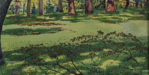 Karol Frycz (1877 Cieszkowy - 1963 Kraków), Summer Landscape with a Tree