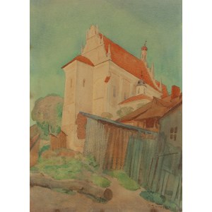 Władysław Skoczylas (1883 Wieliczka - 1934 Warszawa), Fara w Kazimierzu nad Wisłą, około 1926