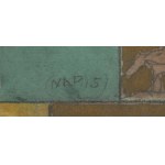 Zofia Stryjeńska (1891 Kraków - 1976 Genewa), Projekt polichromii dla kamienicy Pod Lwem, około 1928