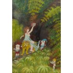 Teofil Ociepka (1891 Janów Śląski - 1978 Bydgoszcz), Fantastyczna dżungla, 1963