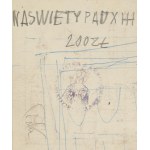 Nikifor Krynicki (1895 Krynica - 1968 Folusz), Święta z kielichem, lata 60. XX w.