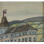 Nikifor Krynicki (1895 Krynica - 1968 Folusz), Krynicka kamienica, lata 50 XX. w.