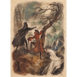 Jan Marcin Szancer (1902 Kraków - 1973 Warszawa), Ilustracja do powieści Dziadek do orzechów