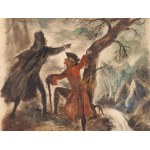 Jan Marcin Szancer (1902 Kraków - 1973 Warszawa), Ilustracja do powieści Dziadek do orzechów