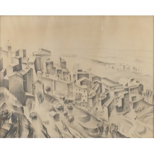 Bolesław Cybis (1895 Folwark Massandra na Krymie - 1957 Trenton (New Jersey, USA)), Rocca di Papa, 1930