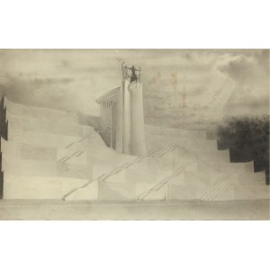 Marian Konarski (1909 Chrzanów - 1998 Kraków), Projekt mauzoleum Józefa Piłsudskiego we Lwowie, 1936