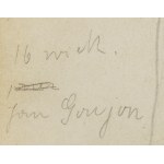 Tadeusz Makowski (1882 Oświęcim - 1932 Paryż), Płaskorzeźba Jeana Goujona
