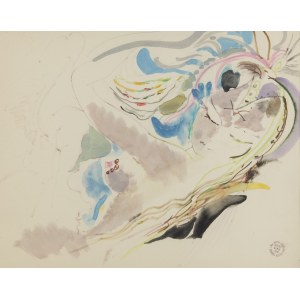 Ludwik Klimek (1912 Skoczów - 1992 Francja), Półakt kobiety