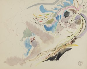 Ludwik Klimek (1912 Skoczów - 1992 Francja), Półakt kobiety