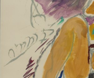 Ludwik Klimek (1912 Skoczów - 1992 Francja), Akt leżący dziewczyny