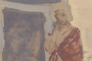 Benn Bencion Rabinowicz (1905 Bialystok - 1989 Paris), Standing Woman, 1932