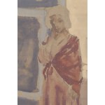 Benn Bencion Rabinowicz (1905 Białystok - 1989 Paryż), Stojąca kobieta, 1932