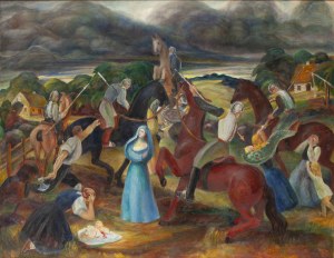 Zdzislaw Cyankiewicz (Cyan) (1912 Czechowice - 1981 Paris), Slaughter of Innocents