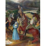 Zdzisław Cyankiewicz (Cyan) (1912 Czechowice - 1981 Paryż), Rzeź niewiniątek