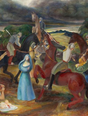 Zdzislaw Cyankiewicz (Cyan) (1912 Czechowice - 1981 Paris), Slaughter of Innocents