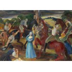 Zdzisław Cyankiewicz (Cyan) (1912 Czechowice - 1981 Paryż), Rzeź niewiniątek