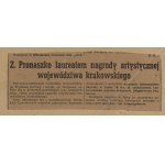 Zbigniew Pronaszko (1885 Żychlin - 1958 Kraków), Pejzaż z widokiem na Kopiec Kościuszki