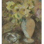 Kazimierz Sichulski (1879 Lwów - 1942 Lwów), Kwiaty w wazonie, 1939