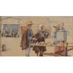 Antoni Stefanowicz (1852 - 1929), W dzień targowy, 1897