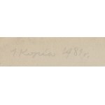 Stanisław Rolicz (1913 Mandżuria - 1997 Sopot), Pejzaż z Zahorza , 1942