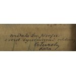 Franciszek Turek (1882 Kraków - 1947 Kraków), Pejzaż z zachodzącym słońcem, 1920