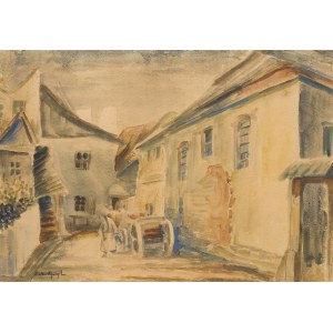 Natan Spiegel (Szpiegel) (1890 Łódź - 1943 Treblinka), Pejzaż miejski