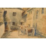 Natan Spiegel (Szpiegel) (1890 Łódź - 1943 Treblinka), Pejzaż miejski