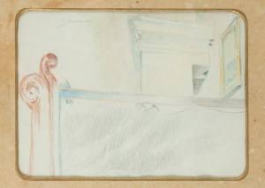 Jacek Malczewski (1854 Radom - 1929 Krakow), Collection of 6 co-framed drawings and artist's autograph, ca. 1926