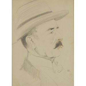 Wlastimil Hofman (1881 Praga - 1970 Szklarska Poręba), Studium portretowe