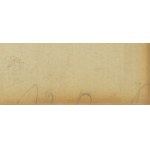 Józef Mehoffer (1869 Ropczyce - 1946 Wadowice), Sancta Virgo (Matka Boska Bolesna) - szkic do witraża dla katedry na Wawelu