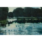 Jagoda Kaczmarczyk-Hudzik (ur. 1966, Kraków), Pejzaż wiślany CXII, 2025