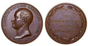 Russian Empire, Finland, Bronze Medal, 1841 year, Count Robert Henricus Rehbinder