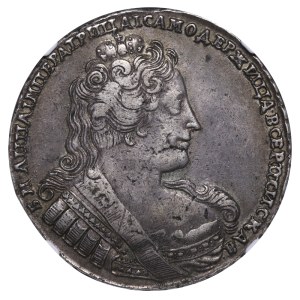 Russian Empire, 1 Rouble, 1733 year, NGC, XF 40