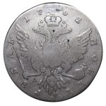Ruské impérium, 1 rubeľ, rok 1762, MMD-DM