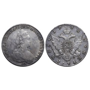 Russian Empire, 1 Rouble, 1782 year, SPB-IZ
