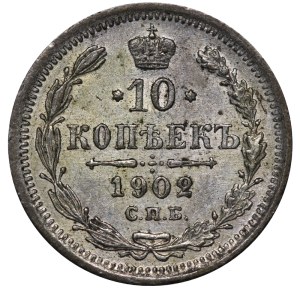 Russian Empire, 10 Kopecks, 1902 year, SPB-AR