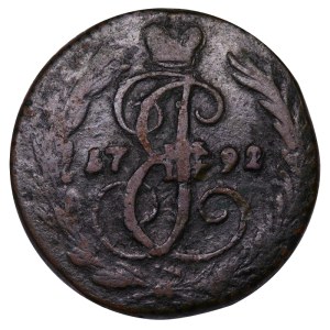 Russian Empire, 1 Denga, 1792 year