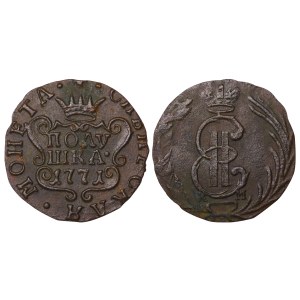 Russian Empire, Siberia, 1 Polushka, 1771 year, KM