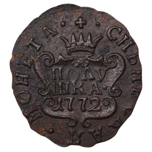 Ruská ríša, Sibír, 1 Poluška, rok 1772, KM