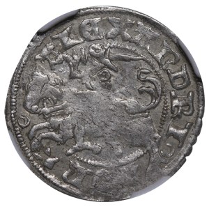 Grand Duchy of Lithuania, ½ Groat, 1501-06 years, NGC, AU 58