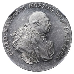 Kingdom of Prussia, 1 Thaler, 1789 year, B, NGC, MS 64, Top PoP