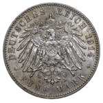 Kingdom of Saxony, 5 Mark, 1914 year, E